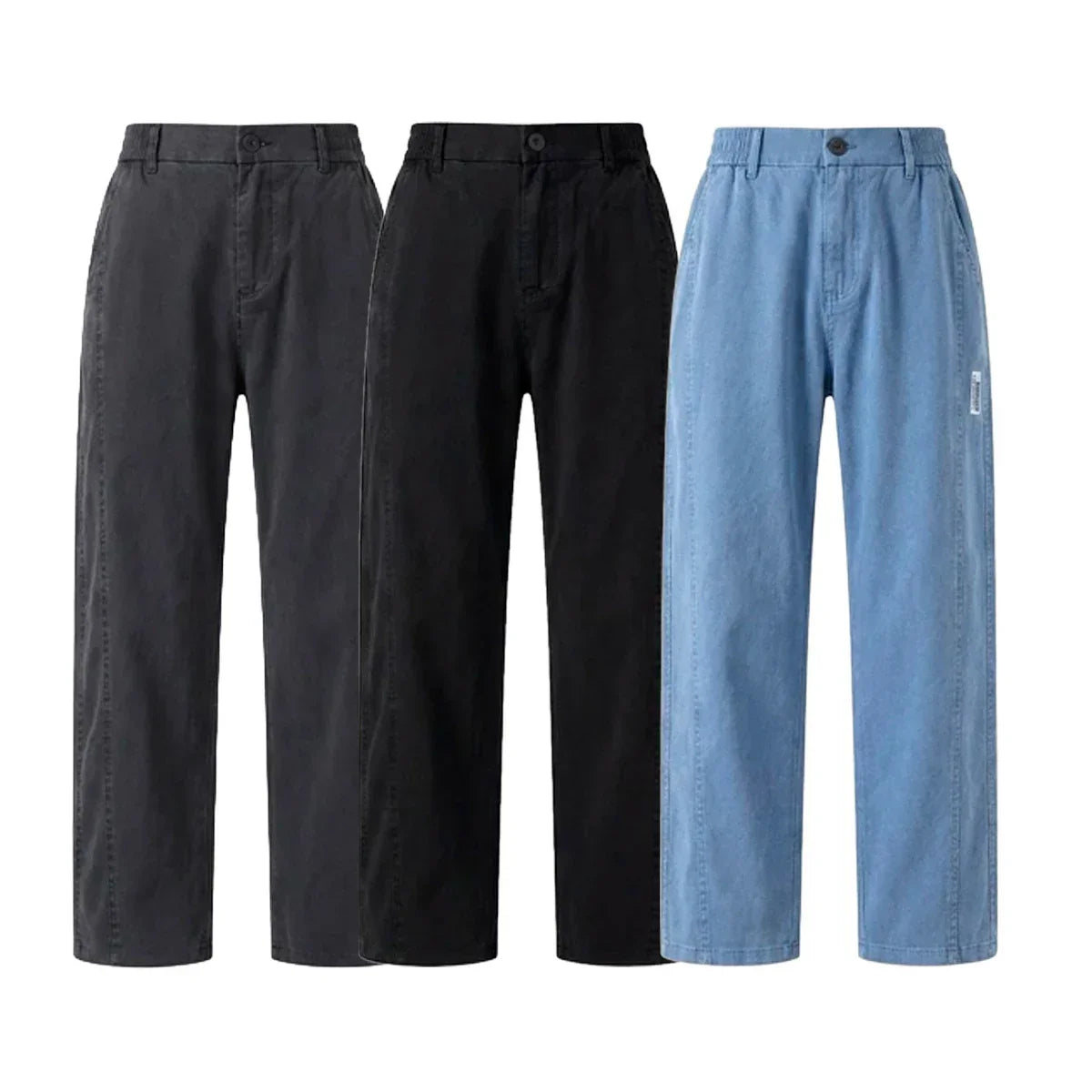 Kit 3 Calças Femininas Luna em Malha Seda Gelo