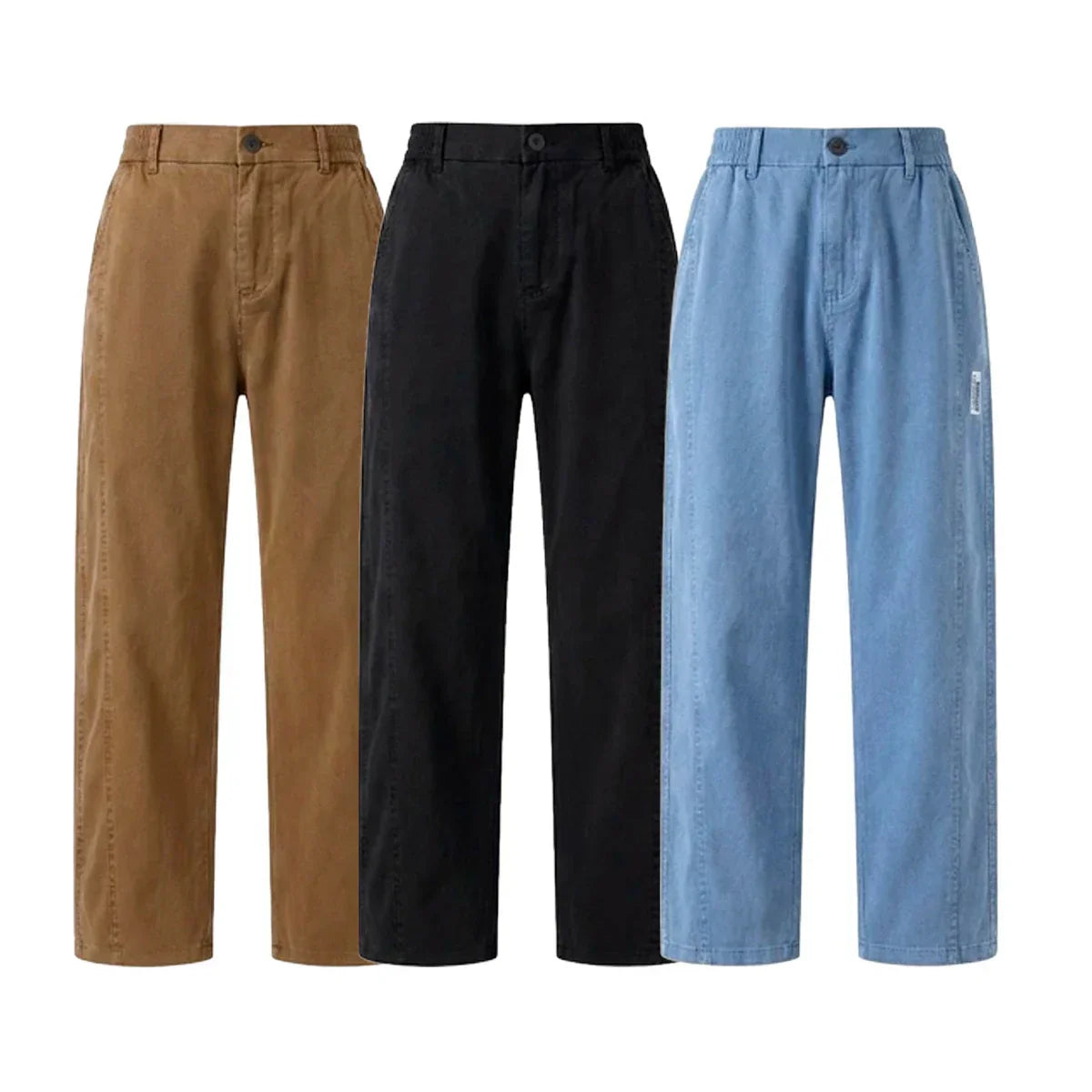 Kit 3 Calças Femininas Luna em Malha Seda Gelo
